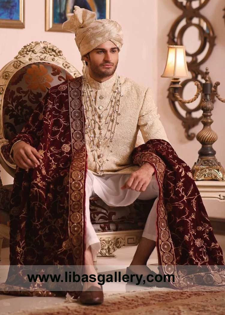 Traditional Pakistani Turban for Groom Nikah