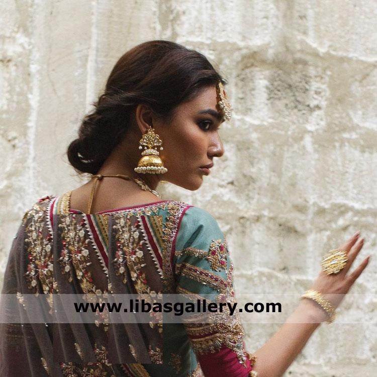 Amazing Gold plated bridal jewellery set for barat