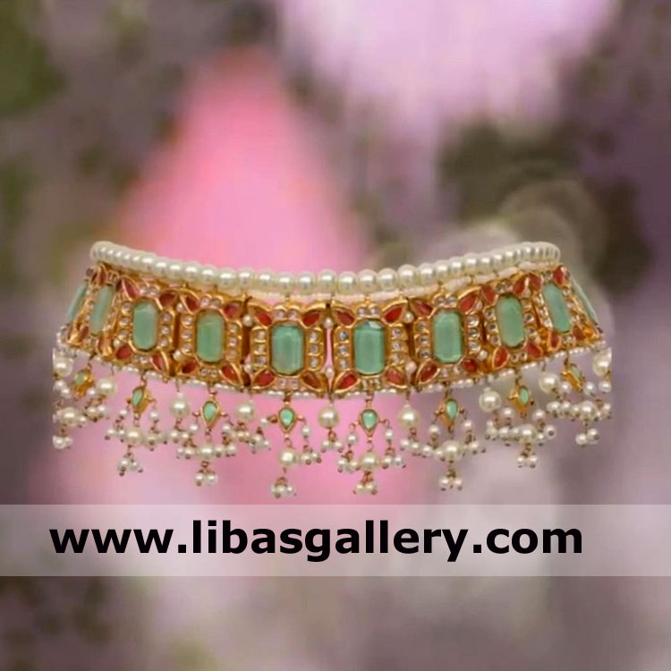Trendy latest Wedding jewellery set for quality conscious bride