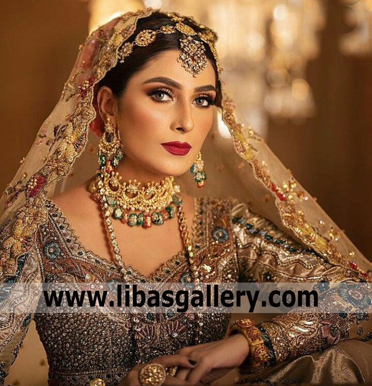 Positive and Educated Girl takes quick decision to order bridal jewellery set for nikah walima