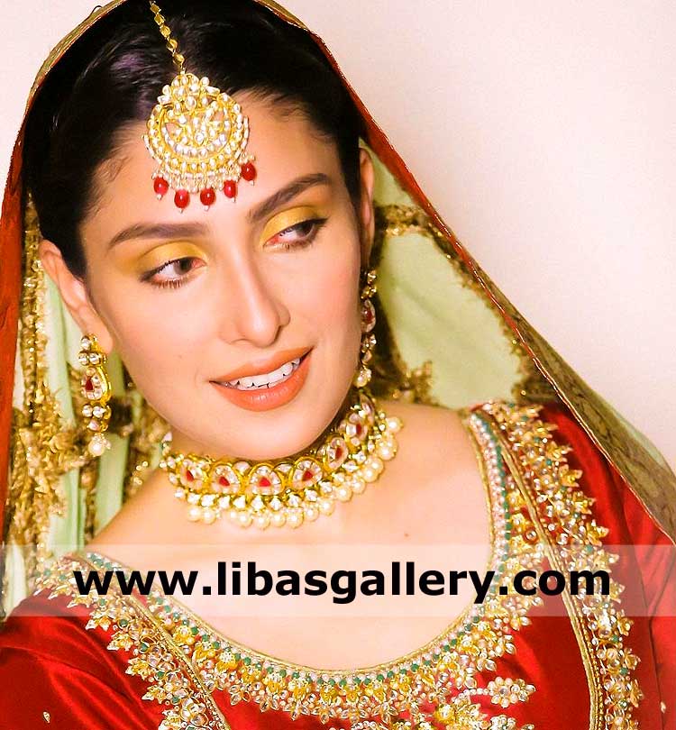 La moda Flawless Bridal Jewellery set Gold plated