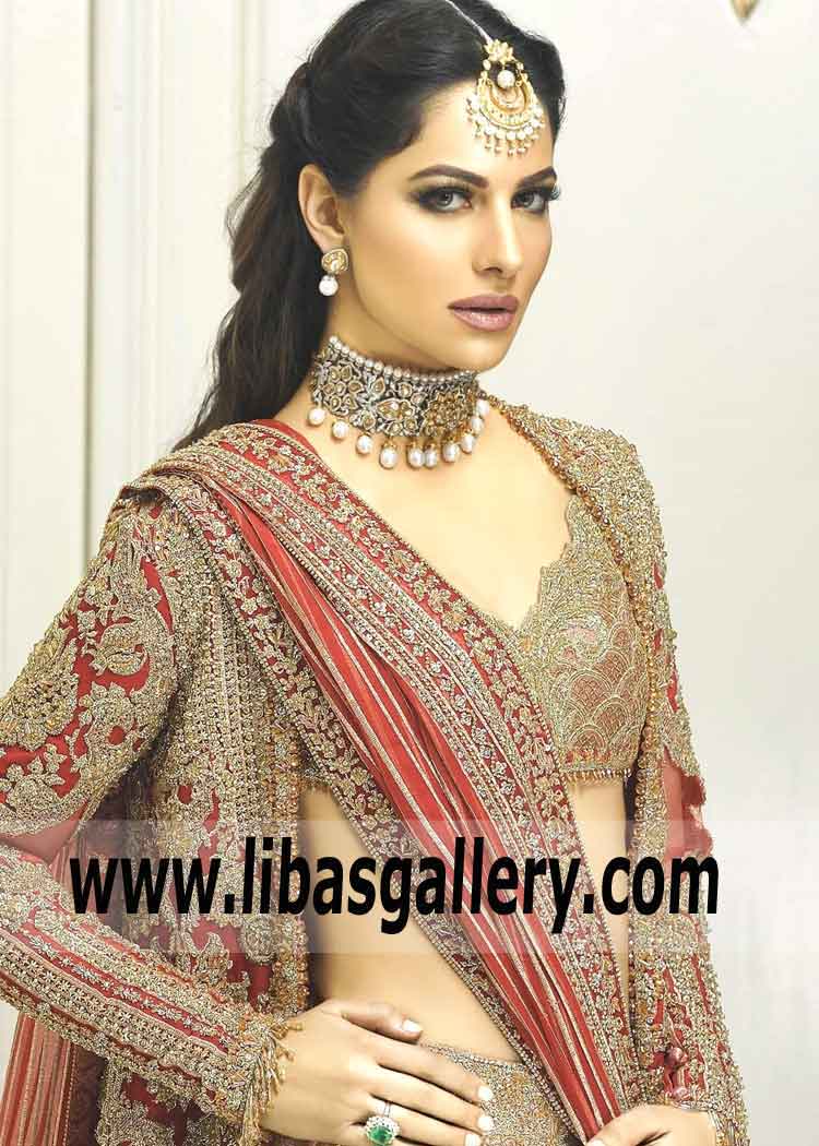 Delightful Pakistani Bridal Choker Jewelry Set