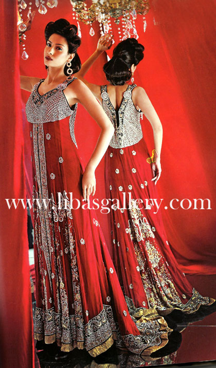 Pakistani bridal wear red bridal dress,south asian bride magazine,indian bridal offers bridal wear