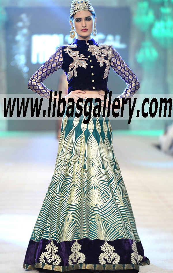 Akif Mahmood Bridal Dresses Collection at PFDC L`Oreal Paris Bridal Week 2014-2015 |Find Your Perfect Wedding Dress Online-Akif Mahmood 