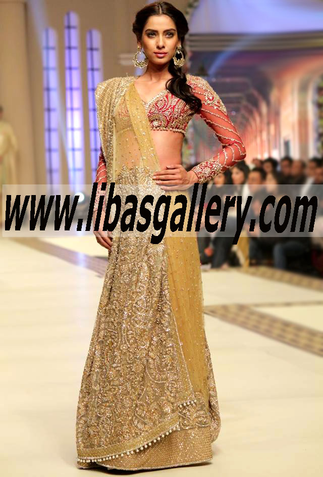 Enchanting Wedding Dresses 2015 Bridal Lehenga Choli Collection.