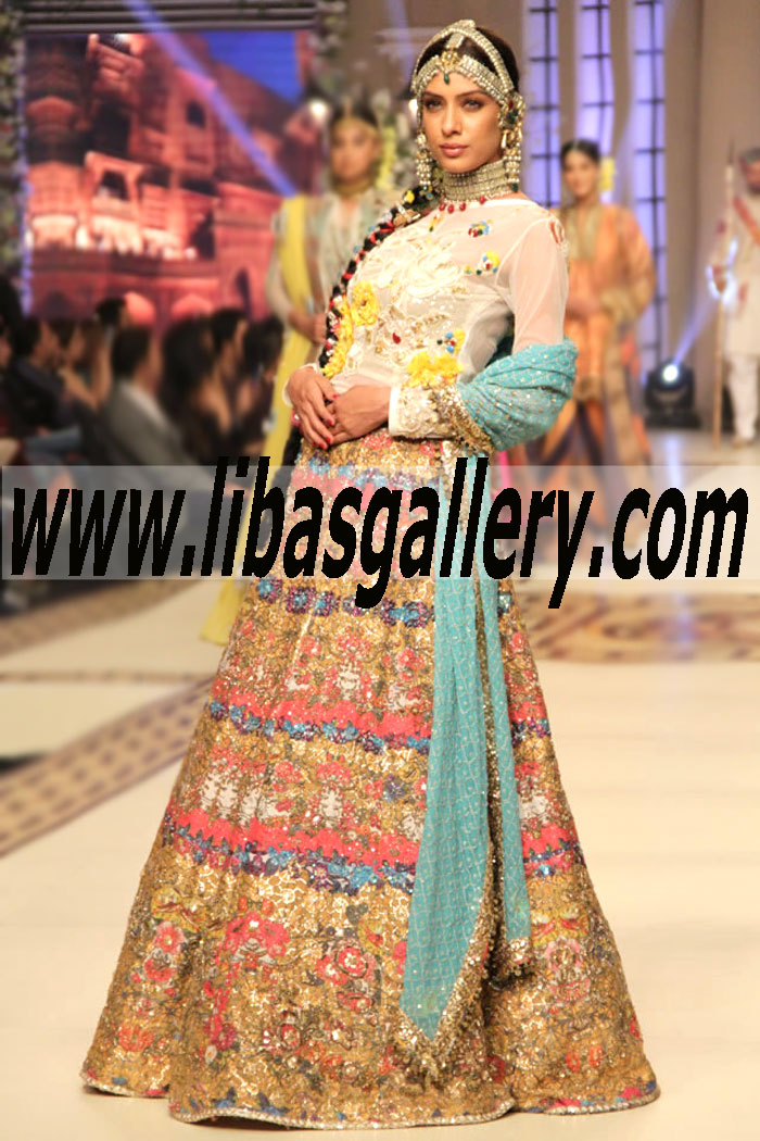 Fahad Hussayn Designer Pakistani Wedding Dresses Online Shopping | Buy Fahad Hussayn Wedding Dresses | Wedding Dresses For Girls -www.libasgallery.com