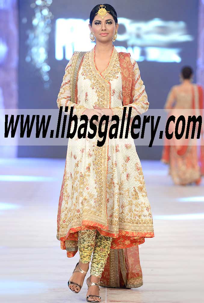 Contemporary Bridesmaid Angrakha for Formal and Wedding Functions