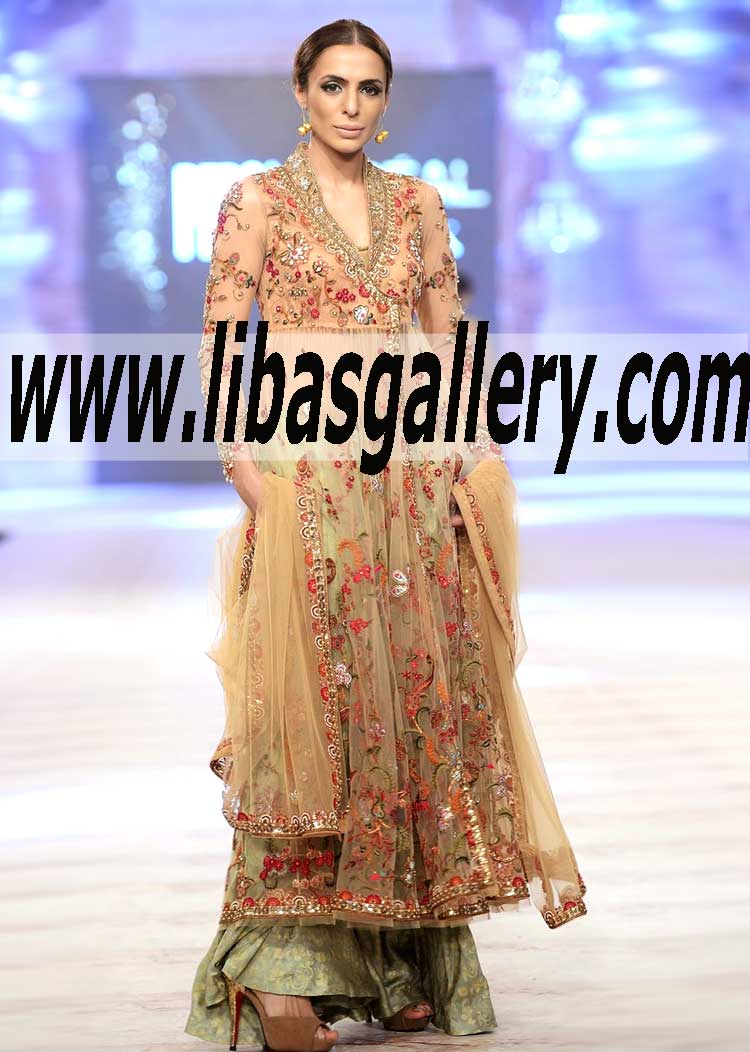 Luxurious angrakha Outfit for the woman who wants to make a fashion statement