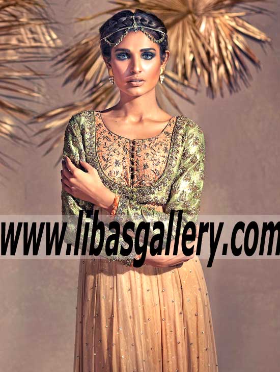 Exqusite beauty Anarkali Dress for Wedding and Special Occasions