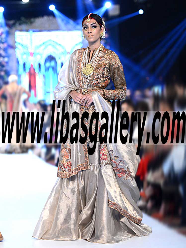 Designer Wedding Gharara for Wedding and Special Occasions