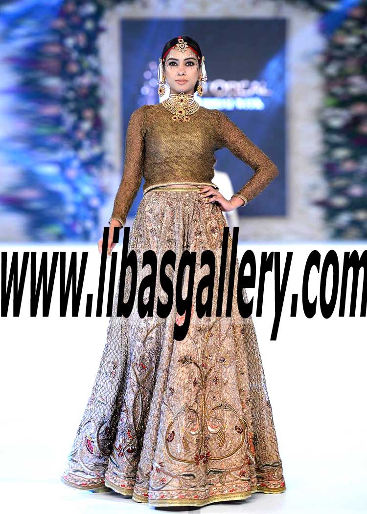 Dazzling Bridal Wedding Sharara Dress for Wedding One of the most Desired Dress for Bride