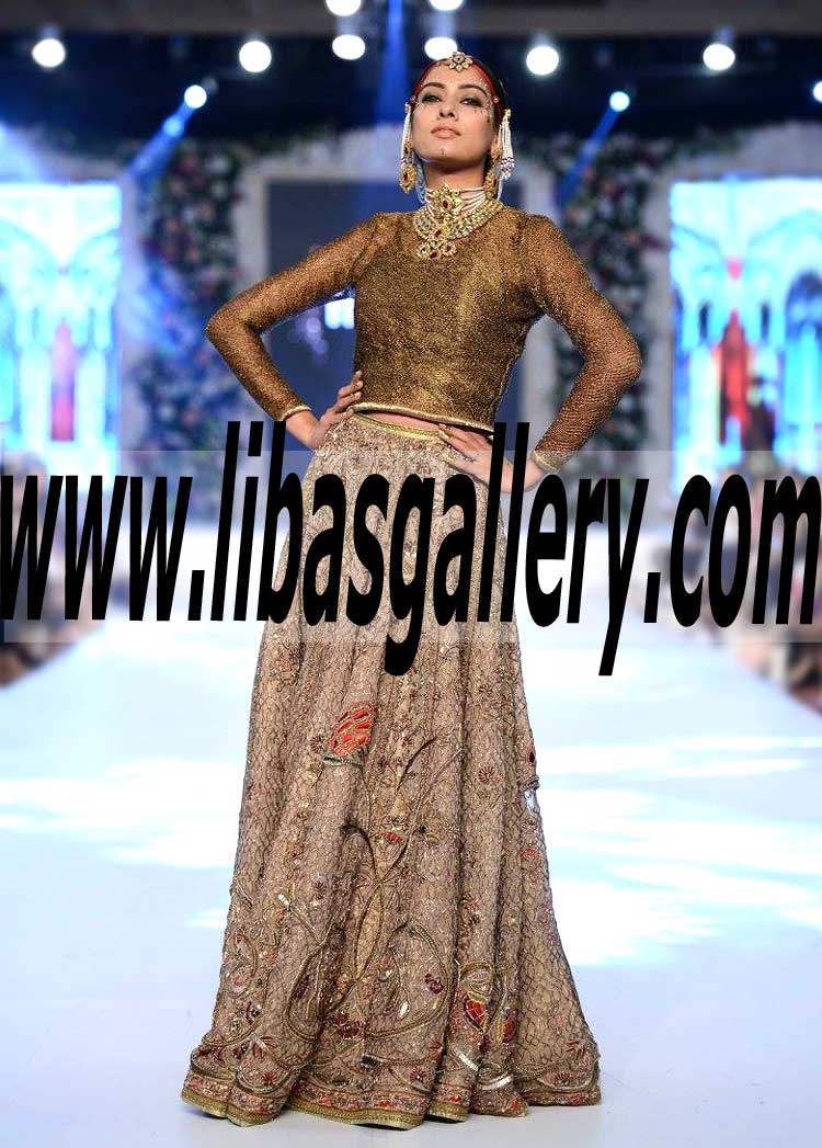 Dazzling Bridal Wedding Sharara Dress for Wedding One of the most Desired Dress for Bride
