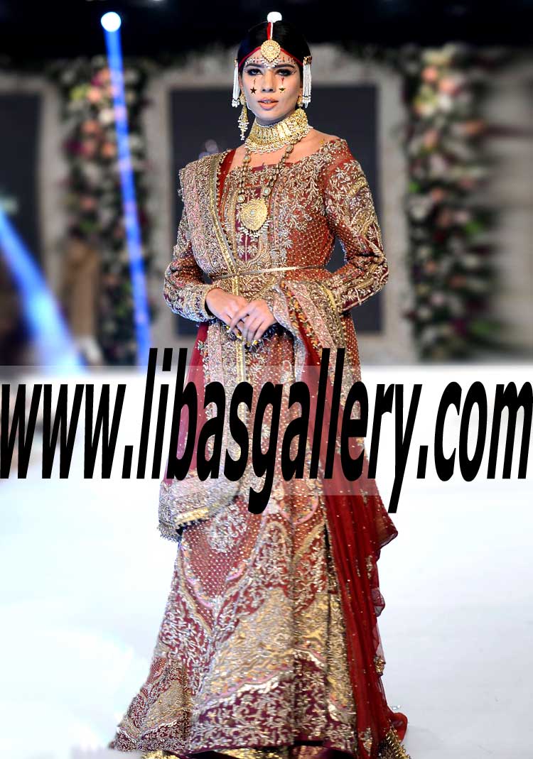 Spectacular Bridal Lehenga Dress is Rich and Sensible for its Dazzling looks