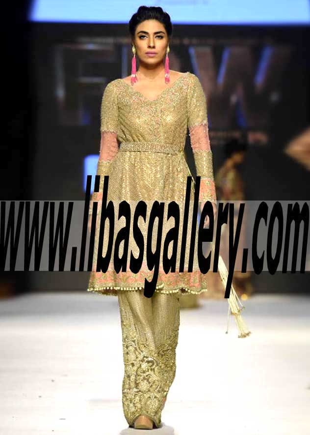 Attractive Bridal Wedding Silhouette Dress for Party and Special Occasions