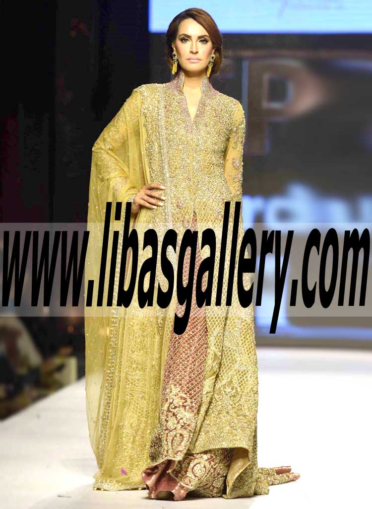 Designer Faraz Manan Wedding Gowns | Faraz Manan Latest Wedding Dresses | Faraz Manan | fashion pakistan week 2015 San Antonio Texas TX USA