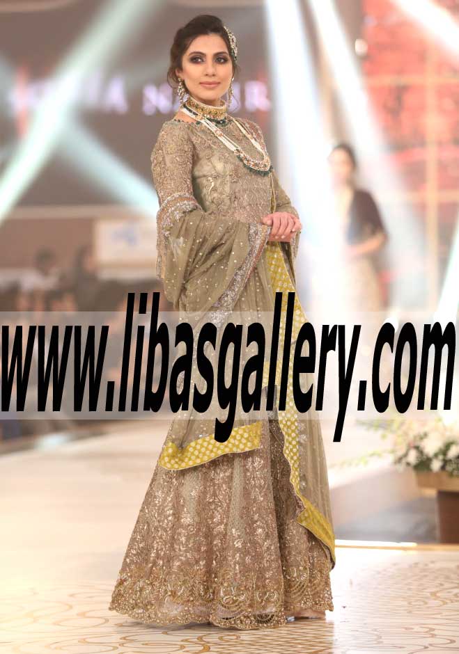 Mesmerizing Bridal Dress for Wedding and Valima Reception