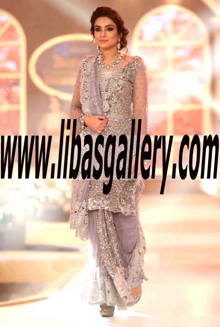Marvelous Designer Hyderabadi Khada Dupatta for Special and Wedding Events