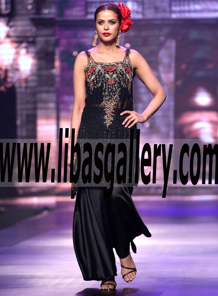 Beautiful Black Party Dress for Evening and Formal Occasions