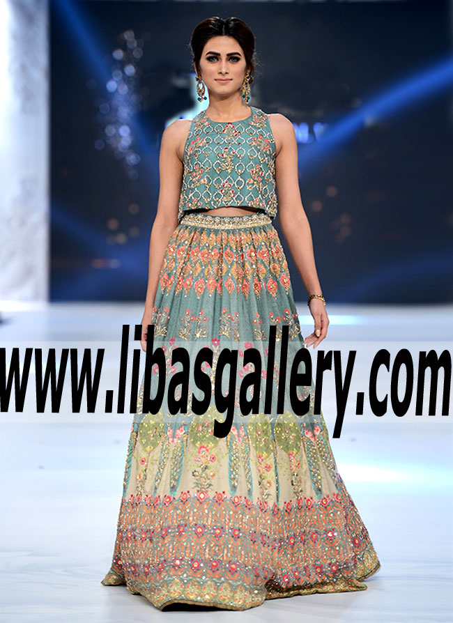 Fantastic Wedding Lehenga Choli Dress with Fabulous Embellishments for Special Occasions and Wedding Events