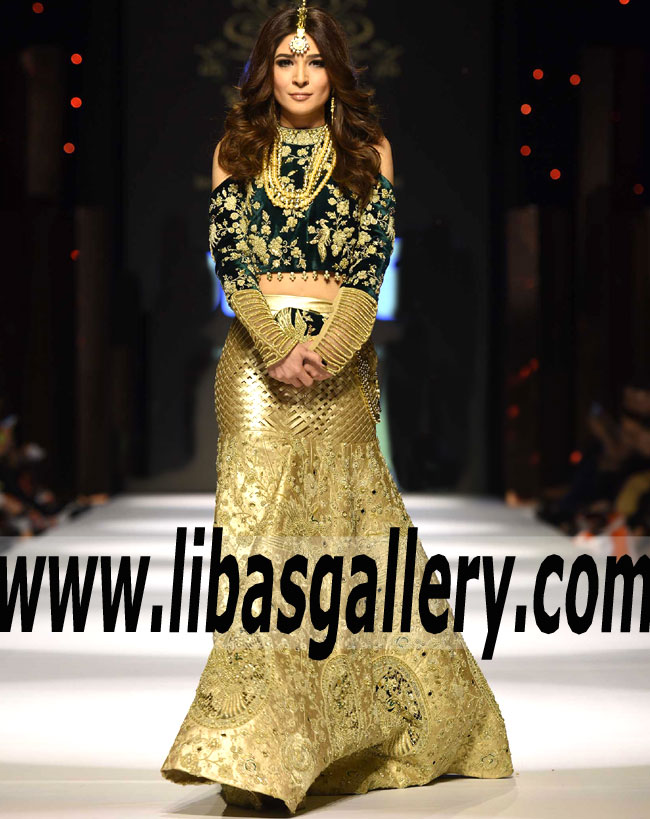 Pakistani Bridal Lehenga Choli Designs In 2023-24 | WeddingPace