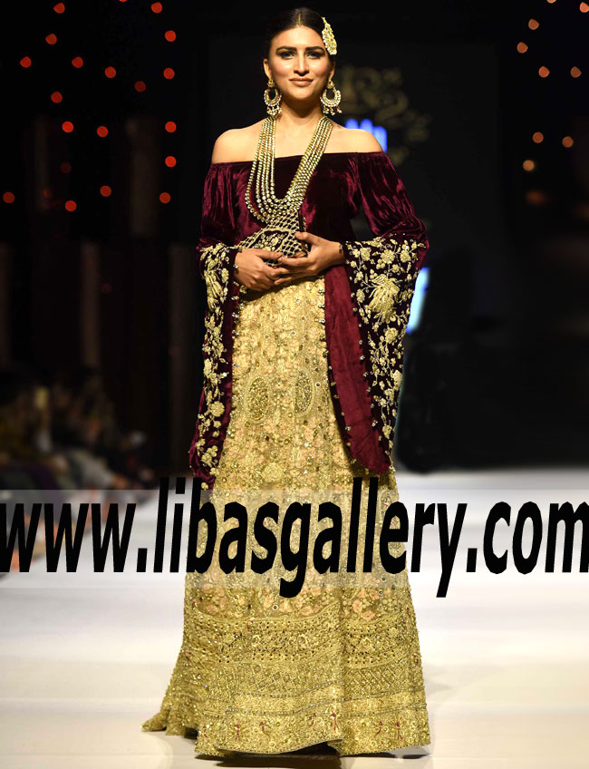 Celestial Pakistani Wedding Lehenga for Wedding and Special Occasions