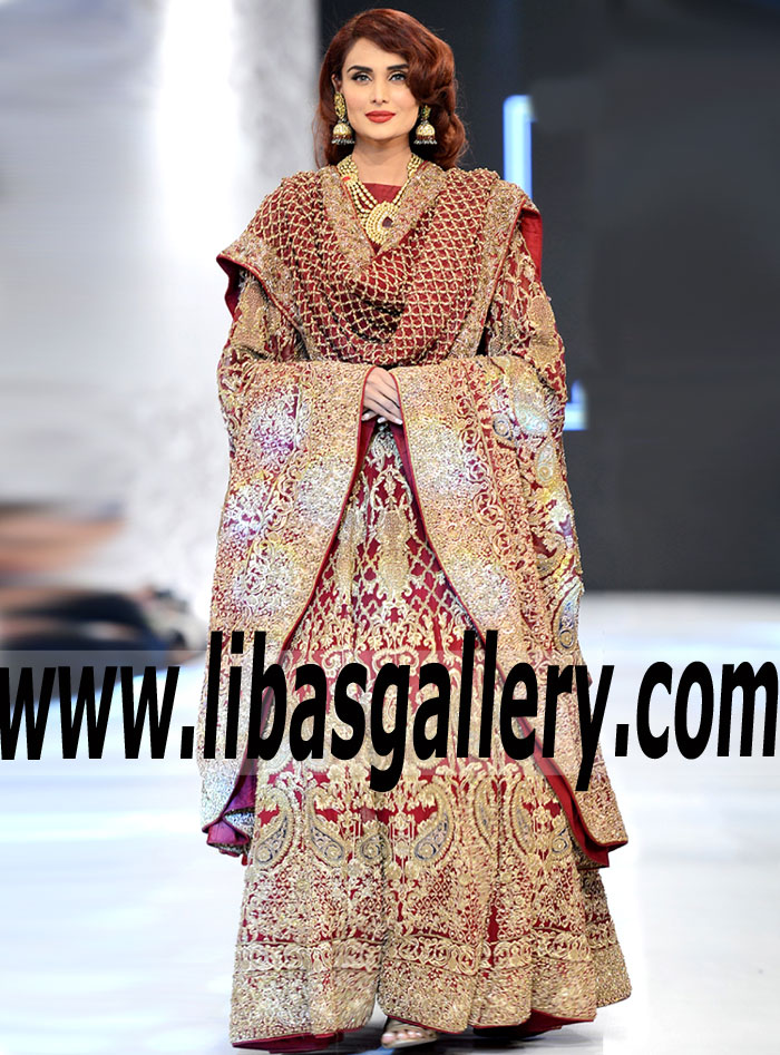 Marvelous Embellished Bridal Lehenga Wedding Dress for Traditional Wedding and Special Occasions