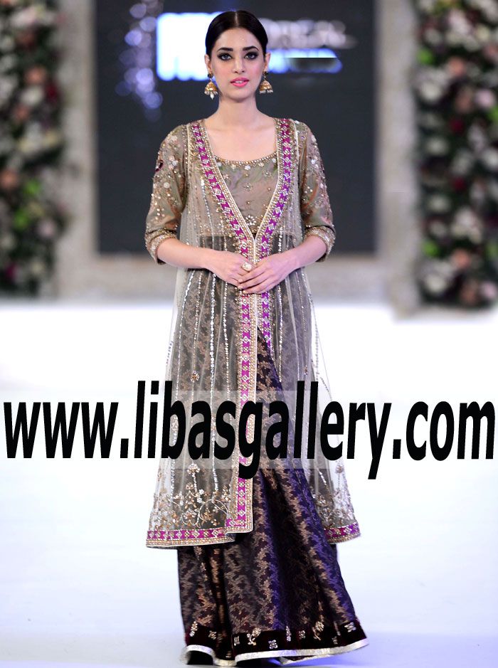 Glamorous bridesmaid Dress with A-line Jacket for Evening and Formal Occasions