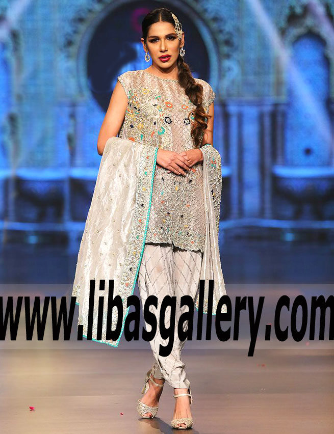 Beauteous Tulip Salwar Sitara Party Dress