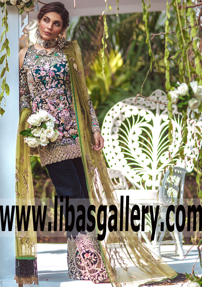 Majestic Elan | Pakistani Designer Elan Special Occasions Dresses | Bridesmaid Fashion Trends | Chicago Illinois
