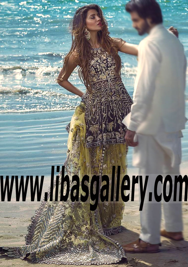 Designer Bridal Dress for Wedding and Special Events
