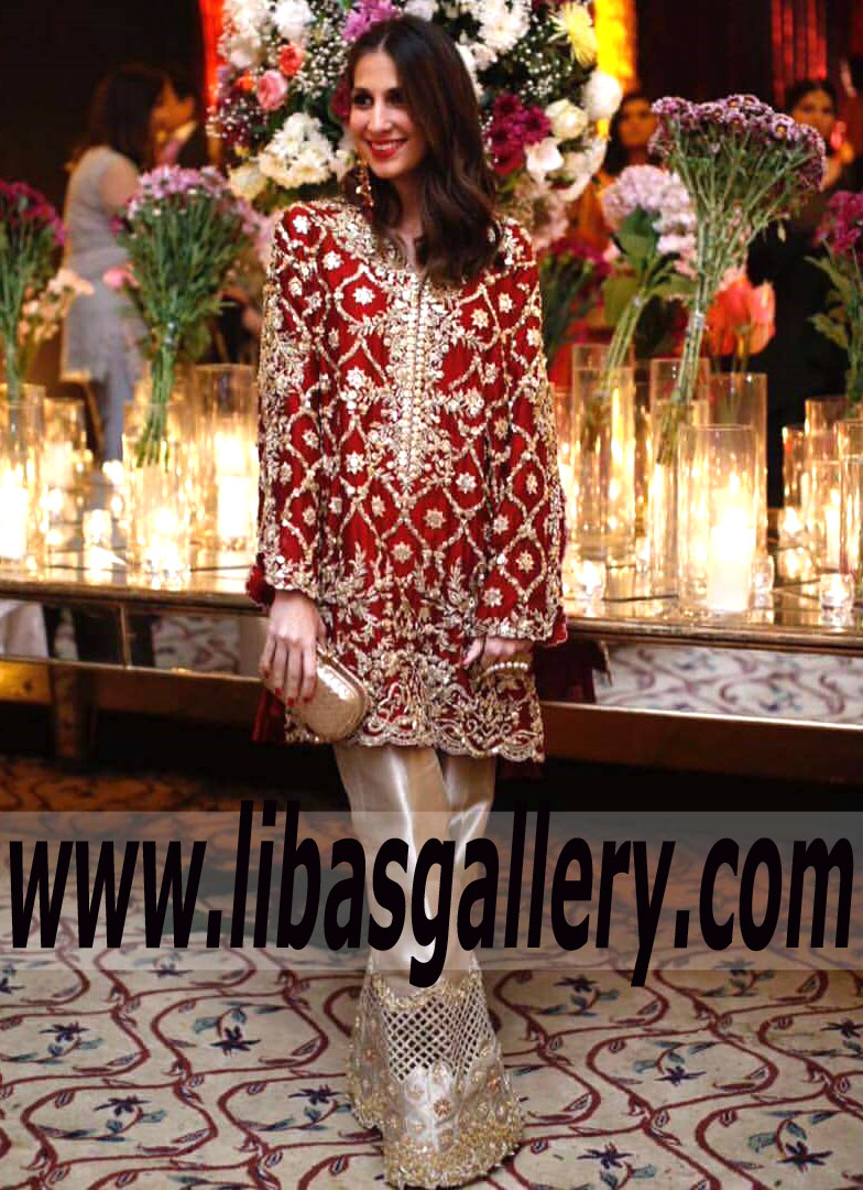 Brilliant Rosso corsa Celosia Party Outfit