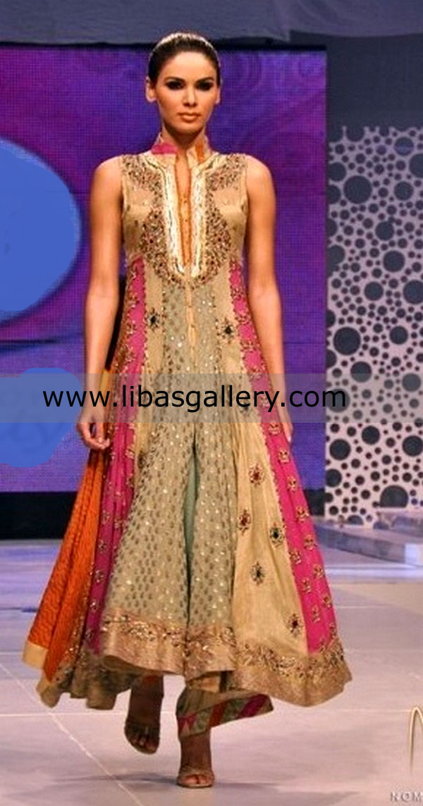 Colorant Caspian Anarkali