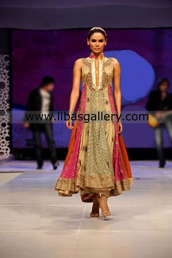 Colorant Caspian Anarkali