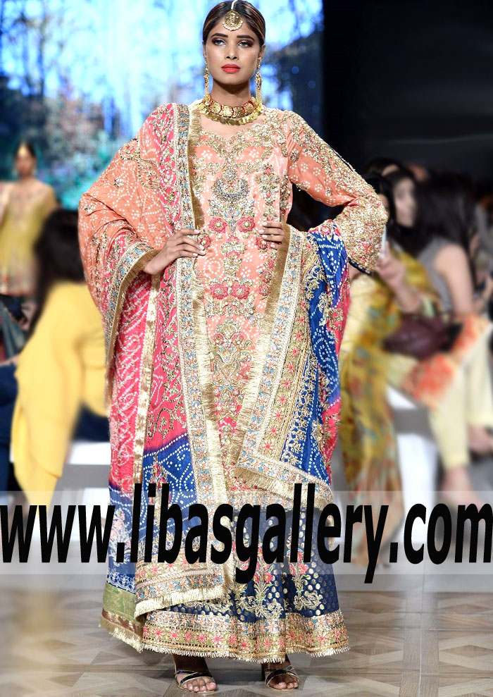 Designer Chunri Dress for Special Occasion and Formal Events | Nickie Nina Wedding Dresses | Atlanta Georgia USA | PFDC Special Occasions and Formal Events