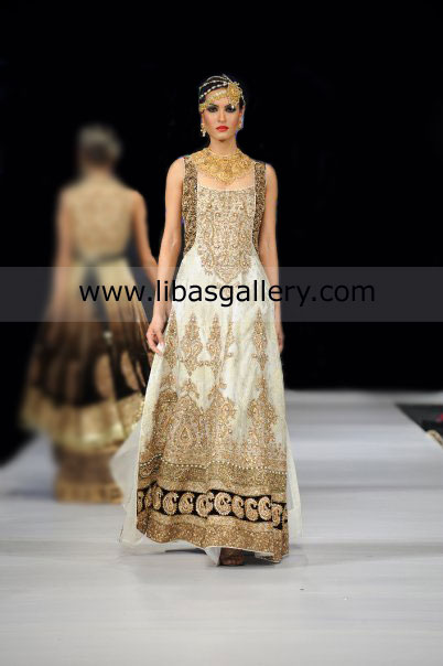 Off White Belize Anarkali