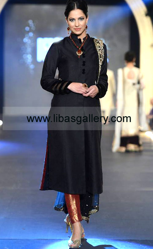 Designer Formal Dress for Wedding, Pakistani Formal Dresses for Wedding By Asifa & Nabeel Formal Collection at PFDC LOreal Paris Bridal Week 2013 Online Shop Houston, TX, USA 