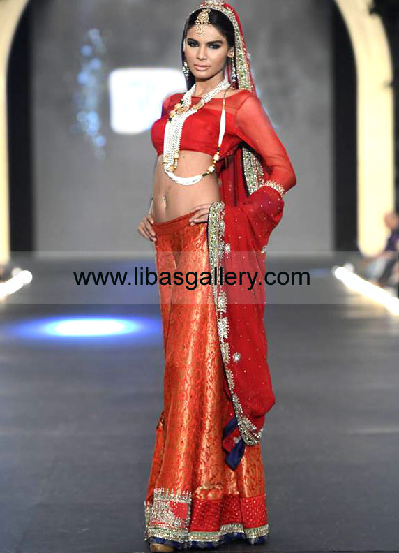 Red Durfee Latest Bridal Dresses 2014