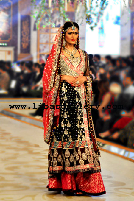 Zainab Chottani Latest Pakistani Wedding Outfits, Zainab Chottani Latest Wedding Outfits USA, Zainab Chottani Latest Wedding Outfits Canada Bridal Wear at PBCW 2013 2014