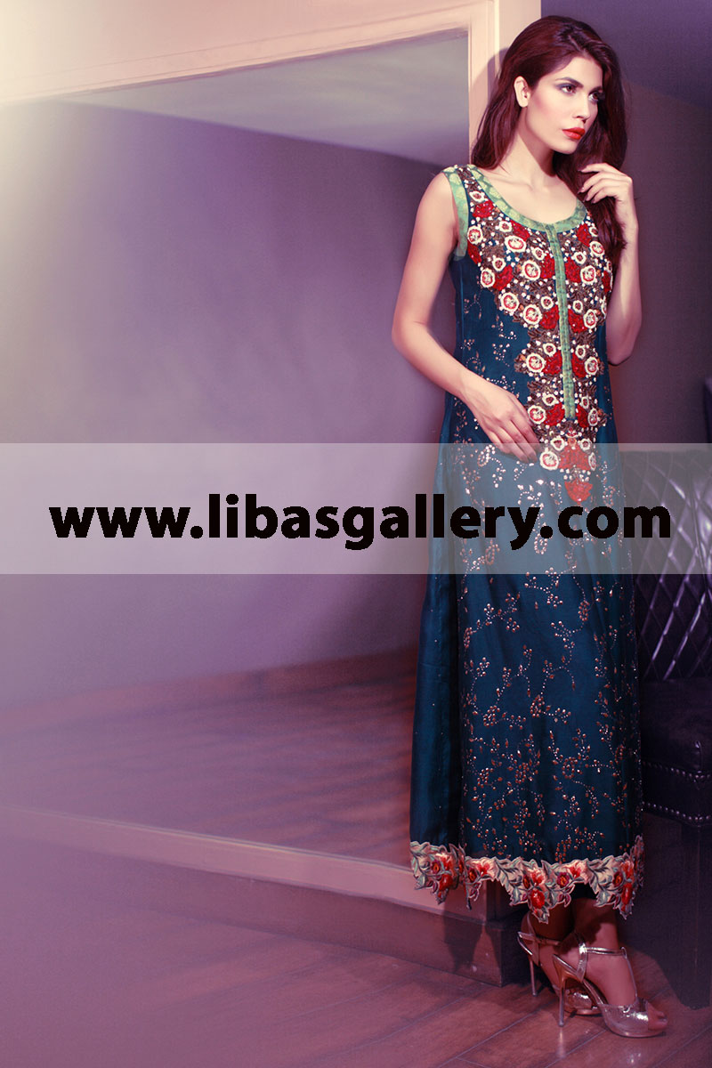 Beautiful Occasion wear Dresses Anarkali Dresses Collection San Francisco California Occasion wear Dresses Wedding Dresses Tena Durrani 2014 in San Francisco California