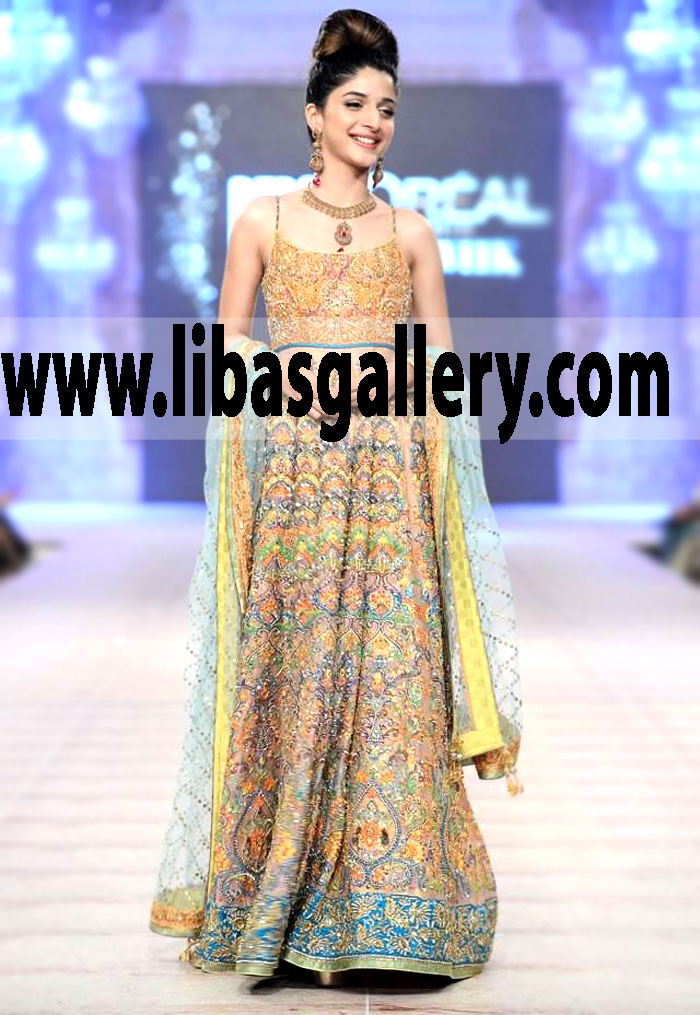 New Arrivals Thrilling Anarkali Dress for Formal and Wedding Function