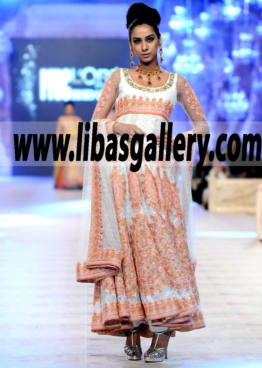 New Arrivals Designer Bridal wear Anarkali from Pakistan
