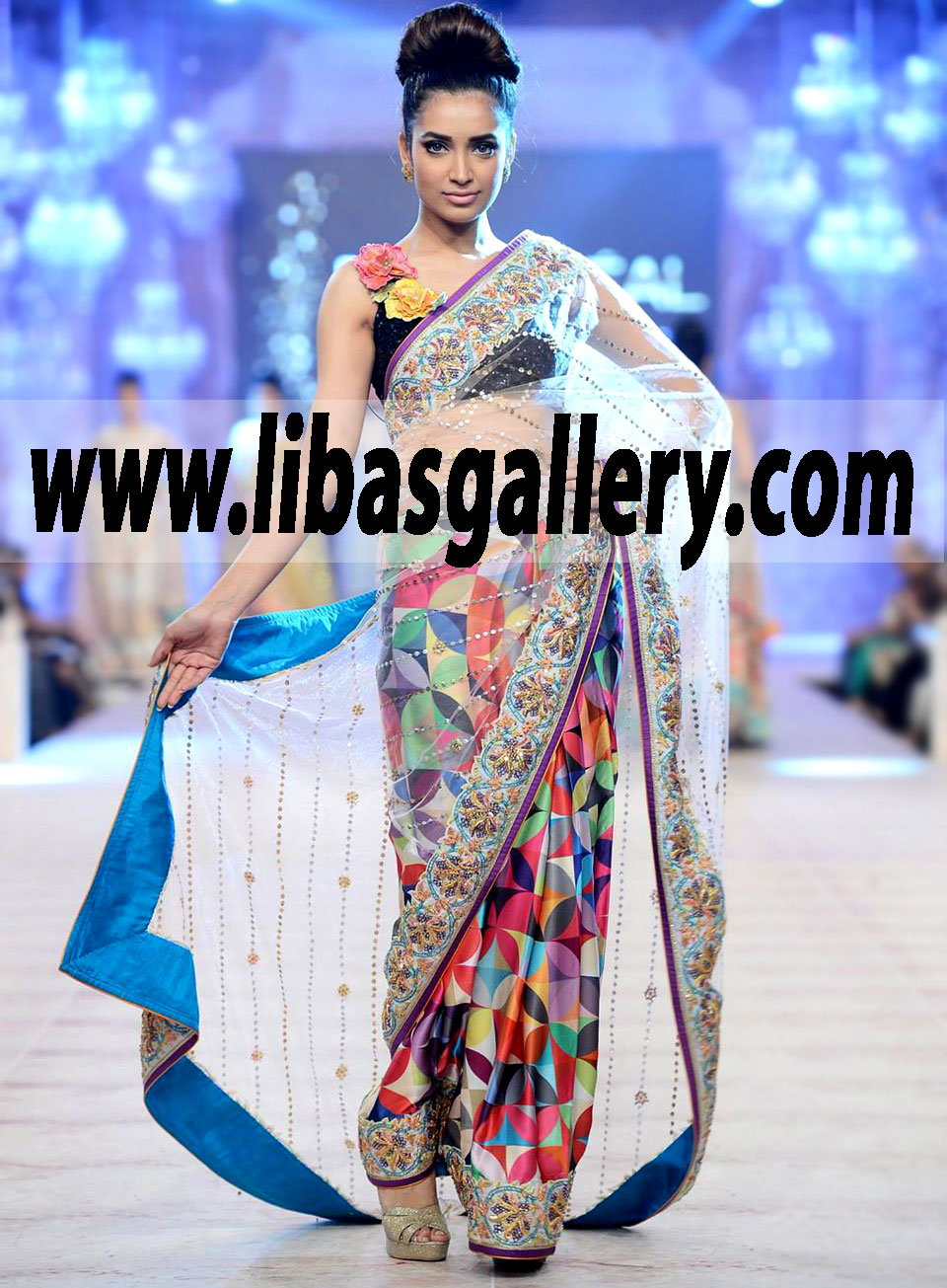 Nomi Ansari saree collection at plbw2014 latest bridal dresses plbw 2014 in uk london newyork pakistani weddong vogue newyork london weddin, asian wedding, indian fashion week dubai fastival