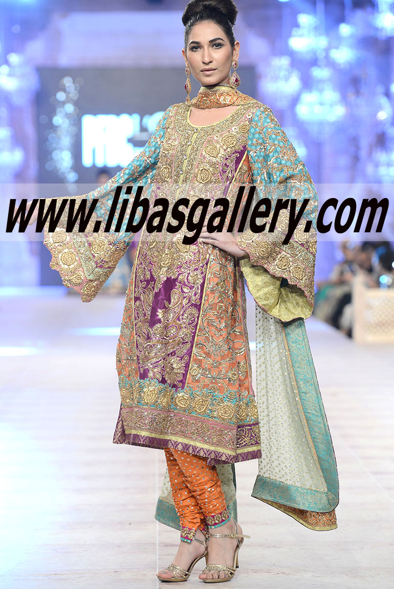 Pakistani Designer Clothes 2014 for Evening and Wedding Functions
