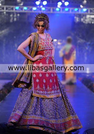 Lehenga for Formal and Wedding Functions Karma Lehenga Style Formal Dresses Collection Pakistan PFDC L`Oreal Paris Bridal Week