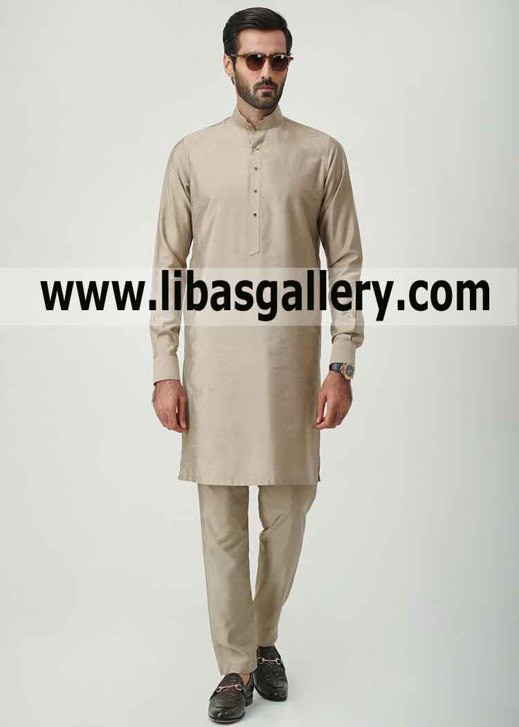 light shade sober pakistani plain kurta pajama dress