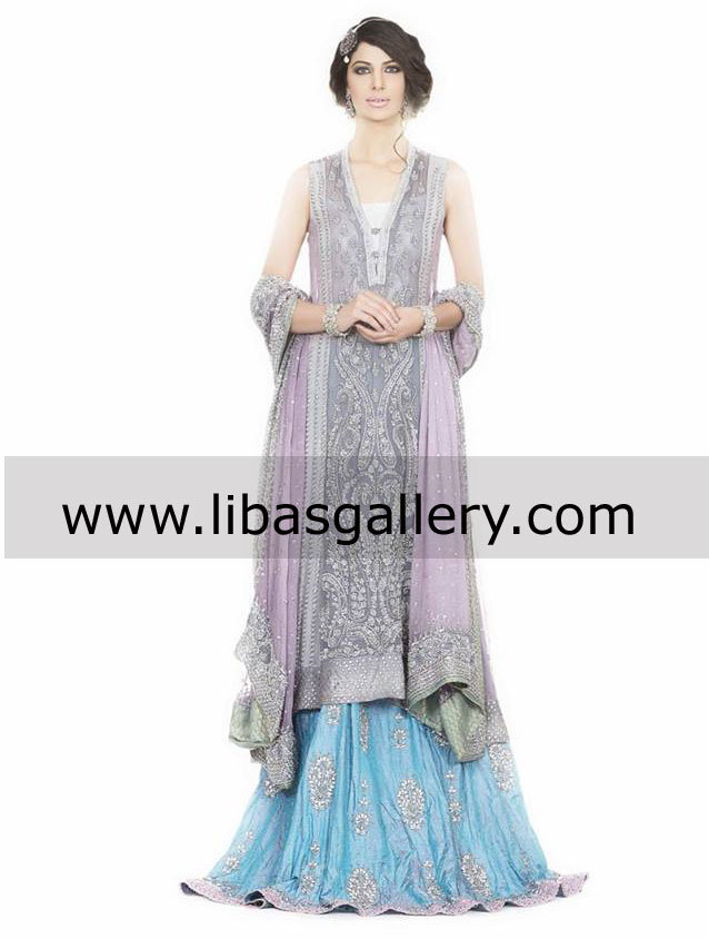 Pastel Purple Sandrine Bridal Wear