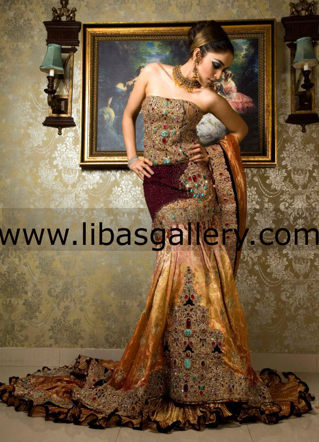 Multi Color Stratford Bridal Wear
