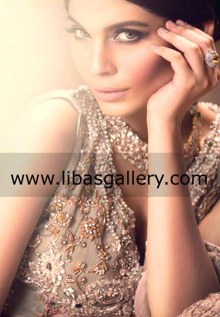 Teal Blue Cremona Bridal Wear