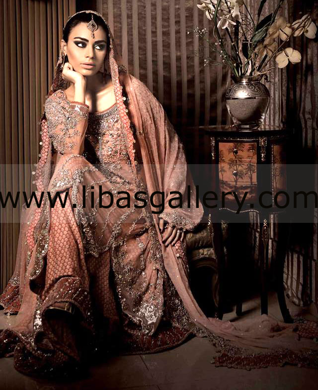 Peach Tuscany Bridal Wear