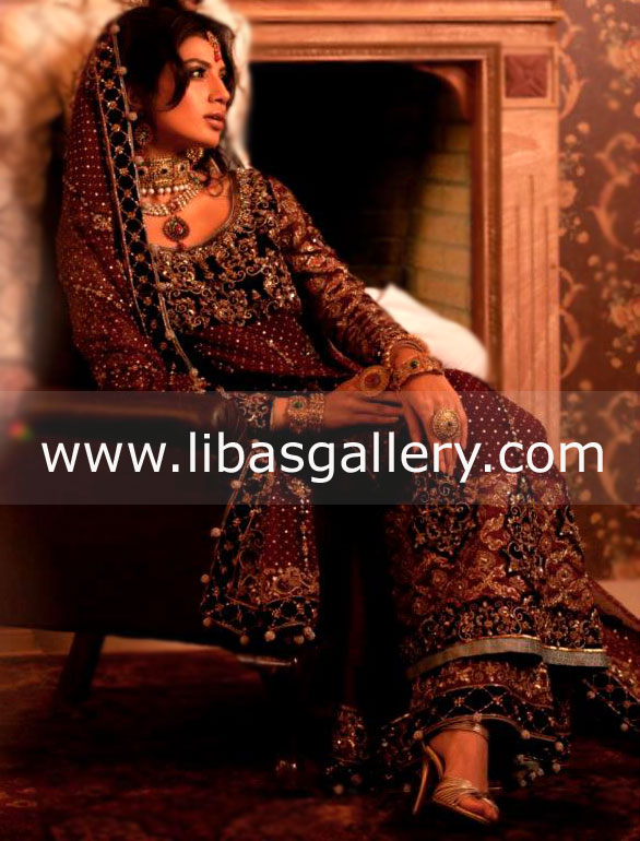  Dark Scarlet Tuscany Bridal wear
